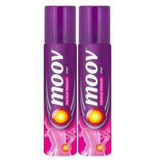 Moov Pain Relief Spray For Back Pain, Joint Pain, Knee Pain, Muscle Pain 35g x 2