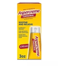 One Pack Original Pain Relief Cream for Arthritis, Joint & Muscle Pain 3 Oz Each