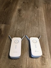 Lot of 2 x TP-Link AC1750 RE450 Dual Band Wi-Fi Range Extender TESTED