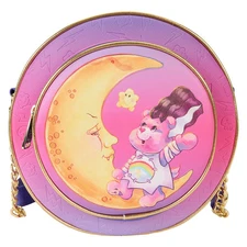 Care Bears Cheer Bear Bride Of Frankenstein Loungefly Crossbody Bag NWT!