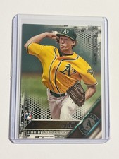 Ryan Dull Rookie Card RC #/65 Black 2016 Topps #574 Oakland Athletics Card A’s. rookie card picture