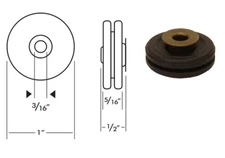 PRECISION ELECTRIC MOTOR SALES B177-0011 RUBBER MOUNTING RINGS 0.25 LBS