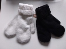 Damen Fausthandschuhe  Fellhandschuhe +  unifarbig+ Nr. 131-132