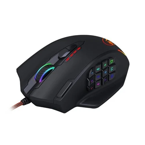 Redragon M908 12400 DPI Impact MMO Gaming Mouse - Image 4 of 4