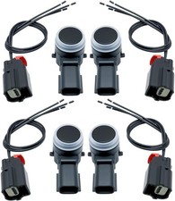 4 Pcs Bumper Park Assist Object Sensor with Connector, Fit for Silverado/Tahoe/