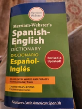 Merriam-Webster's Spanish-English Dictionary by Merriam-Webster (2021, Mass...