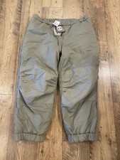Primaloft Level 7 GEN III ECWCS Extreme Cold Weather Trousers USGI LARGE REG