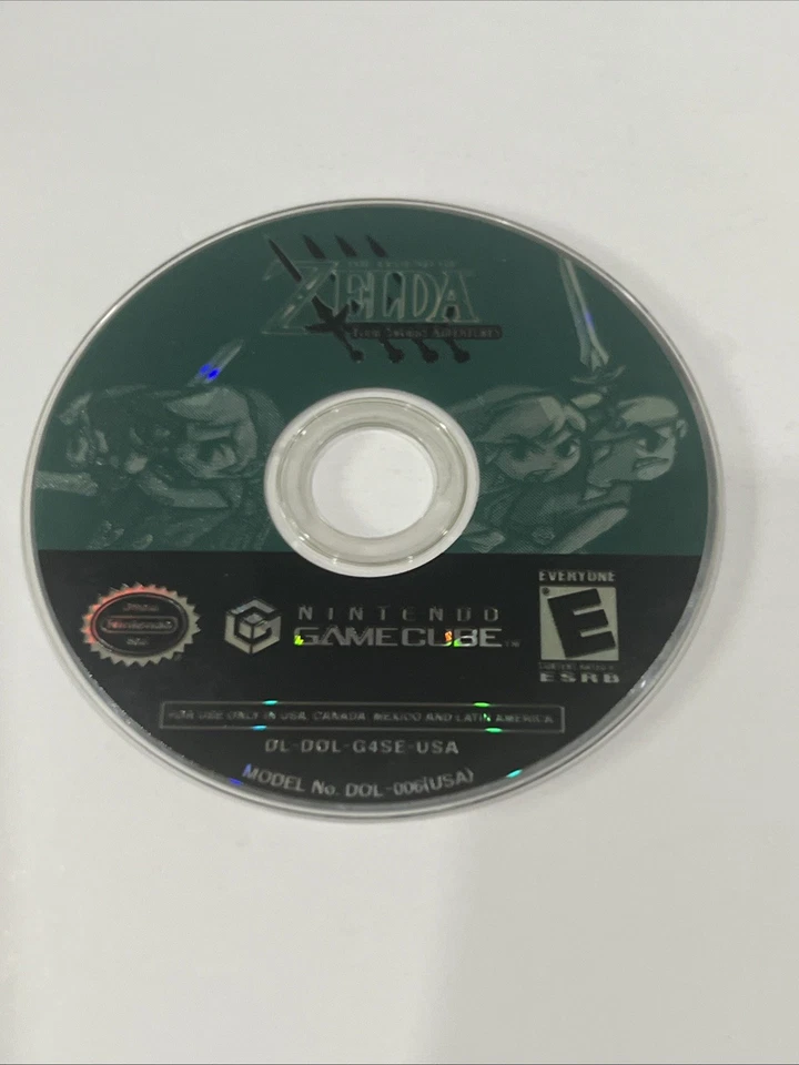 The Legend of Zelda Four Swords Adventures (Nintendo GameCube) Big Box - Image 2 of 4