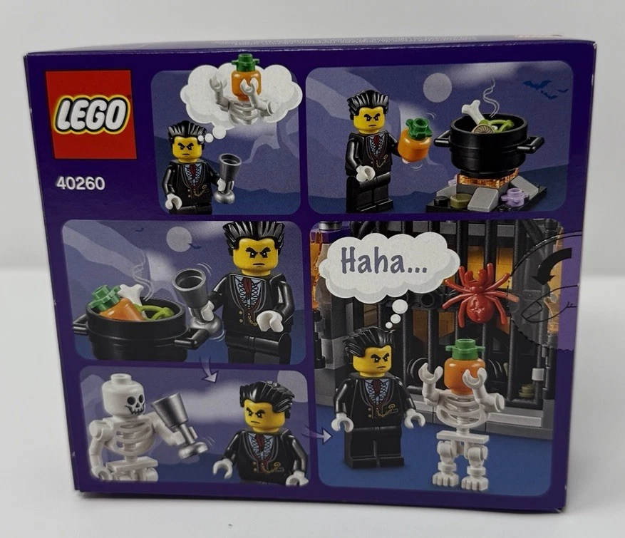 LEGO 40260 Halloween Haunt вампир скелет тыквы новый запечатанный снят с производства - Изображение 2 из 4