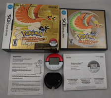 Pokemon Heartgold Version Nintendo DS, 2010 Big Box with Pokewalker