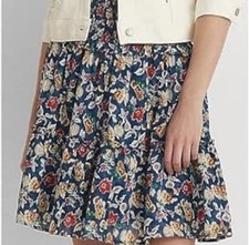 Lauren Ralph Lauren Floral Skirt Size 8