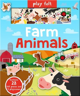 Play Felt Farm Animals (Soft Felt Play Books) - hardcover Crisp, Dan|Lily, A...