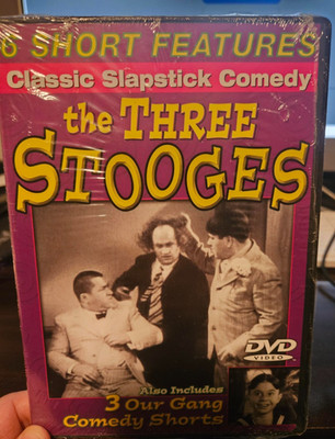 The Three Stooges 6 Short Features Classic Comedy. Includes 3 Our Gang Shorts