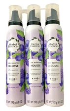 Herbal Essences Curl Boosting Mousse Notes of Berry Frizz Control 6.8oz Lot of 3