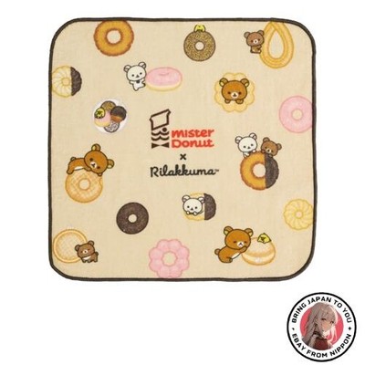 Neu San-X Rilakkuma Rilakkuma x Mister Donut Mini Handtuch CM54302 H250 x B25...