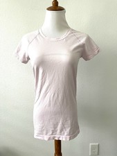 Lululemon Women  s Swiftly Tech Short Sleeve Shirt, Light Pink, Size 6, MINT 