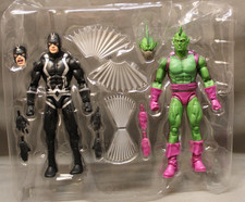 HASBRO MARVEL LEGENDS INHUMANS BLACK BOLT & MARVELS TRITON MINT CONDITION   c