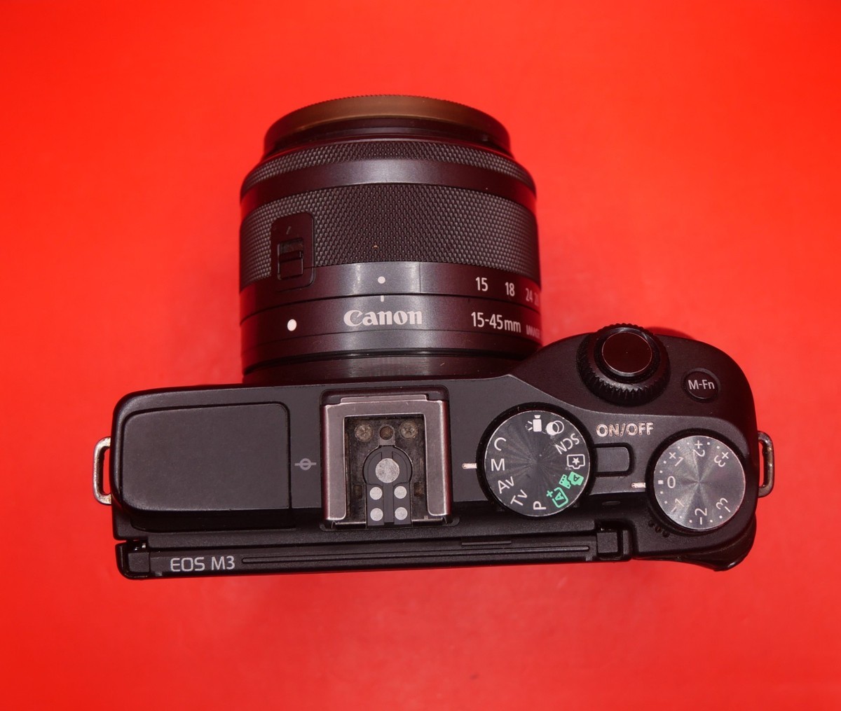 Canon Digital Camera EOS M3 + EF-M 15-45mm Black Zoom Lens