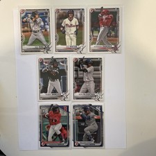 MLB Bowman 1st Card Lot ( 7 Cards) Mint!!!