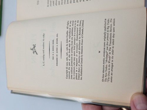 John Updike 7 Book Lot Hardcovers - Picture 17 of 24