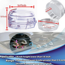 5Pack Stove Knob Safety Covers, Gas Stove Knob Covers for Child Safety, Baby ...