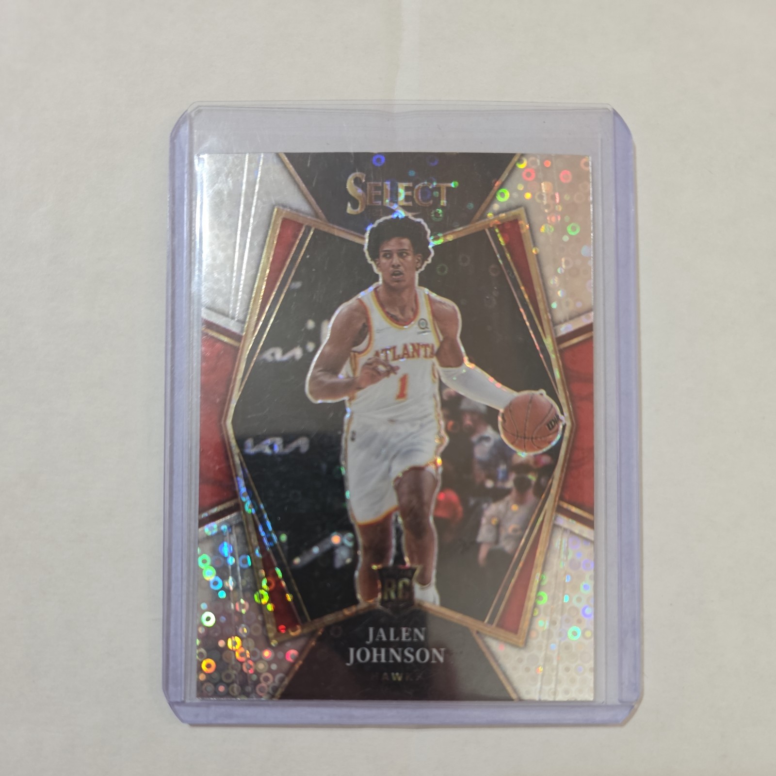 Jalen Johnson 2021 Select #200 Premier Level Disco Prizm Rookie