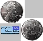 Vintage 1943 World War 2⌛US Philadelphia Mint Steel Lincoln Wheat Cent🪙