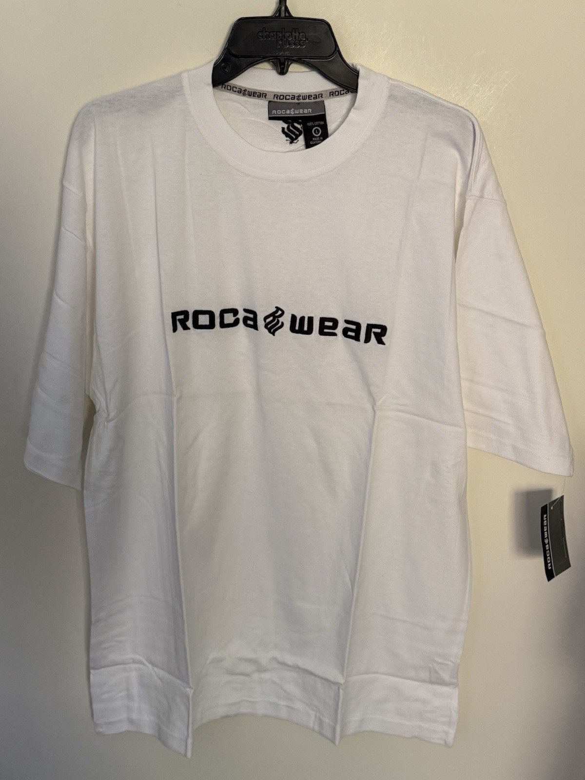 Vintage Rocawear Shirt Men's Large Rap Hip Hop Y2K Skate Deadstock NWT