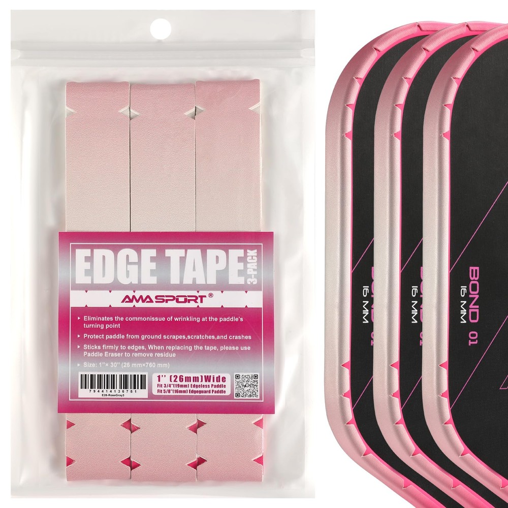 Pickleball Paddle Protection Tape - Paddle Head Edge Guard - Racket Edge Prot...