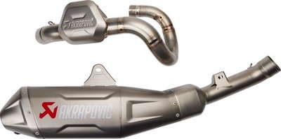 Akrapovic Evolution Line Full Exhaust System Titanium for Honda CRF 250 2022
