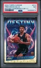 2024 Topps Chrome Basketball SuperFractor Tristan da Silva #D-12 PSA 7