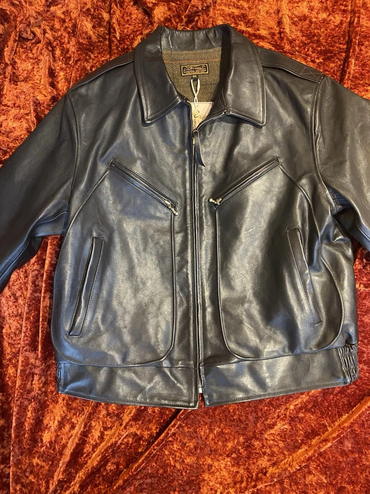 Horsehide Leather Windward Style Jacket XL BNWT Rare - Image 2 of 4