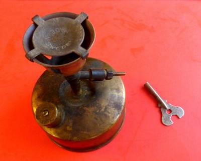 Radius No 42 made in Sweden Vintage Brass Pocket Stove for parts