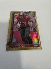 2025 Topps Chrome - Mike Evans - Leather - Gold - 04/50 - Tampa Bay Buccaneers