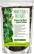 Monstera Potting Mix – Organic Soil w/ Fertilizer for Indoor & Outdoor Plants🌱