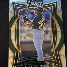 Panini 2025 Select Baseball Concourse Rickey Henderson A's Base #3