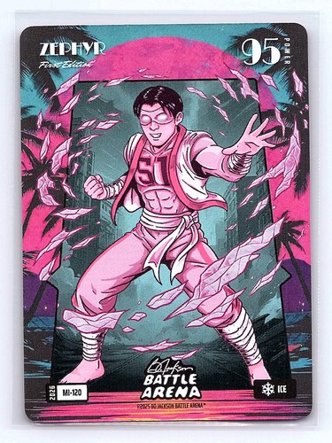 ZEPHYR (Jung Hoo Lee) Bo Jackson Battle Arena #MI-120 Miami Ice