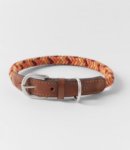 braided rope collar