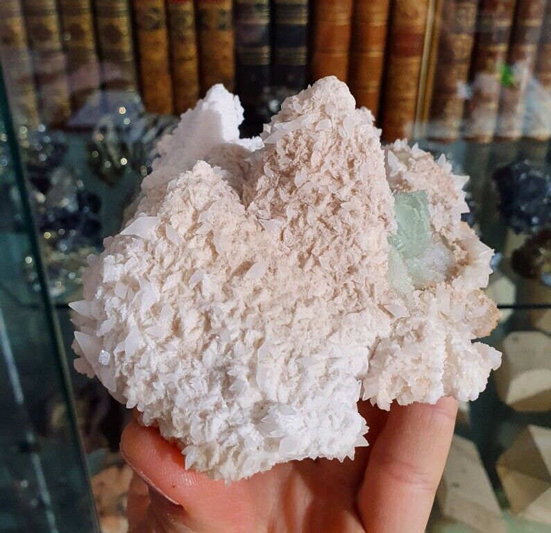 Fluorine, Dolomie, Calcite, Ruynan Fluorite Mine, Shaoguan, Guangdong, Chine Klassieke populariteit