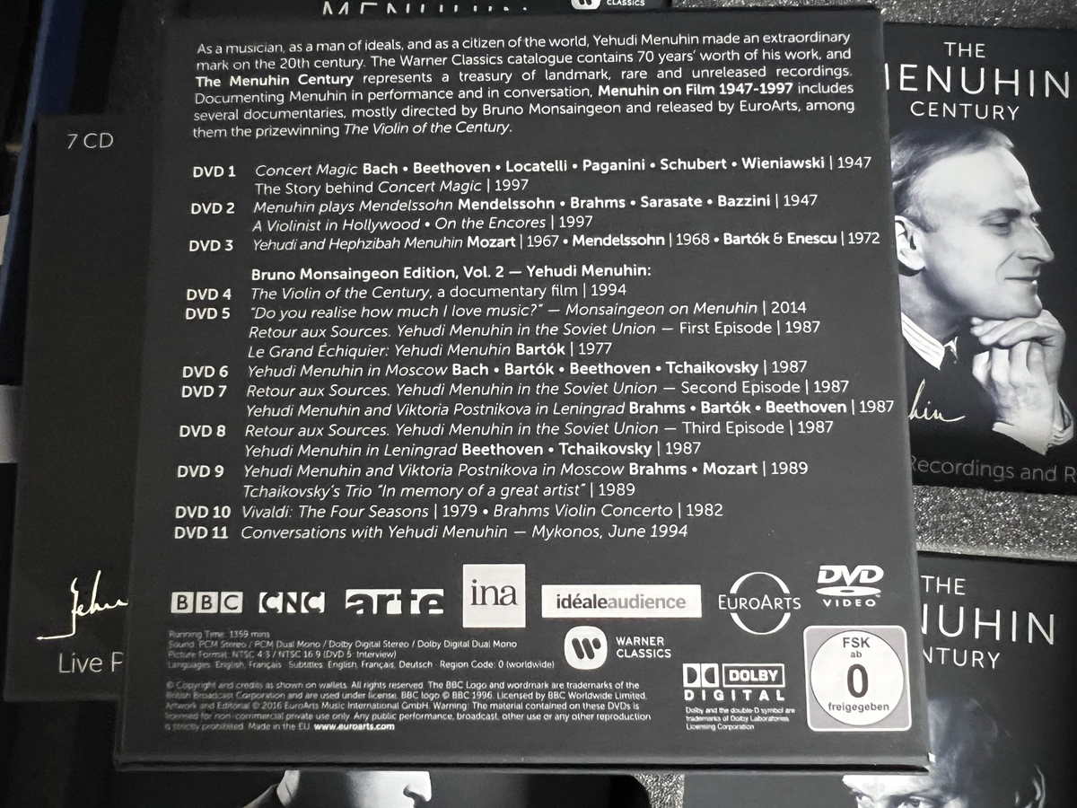 Menuhin Century (2016) for sale online | eBay UK