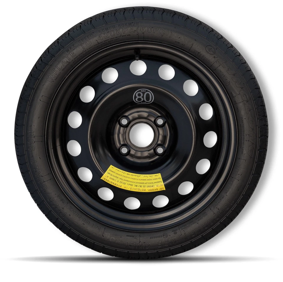 Smart Fortwo 15" Ersatzrad Kit Wagenheber Für Auto Geschenk Ersatzteile - Bild 3 von 4