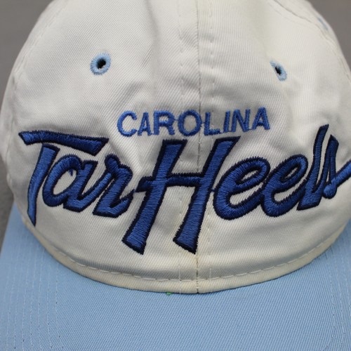 Vintage North Carolina Tar Heels Hat Cap Snapback Sports Specialties Unc Script - Picture 2 of 11