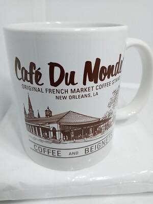 CAFE DU MONDE COFFEE MUG. CAFE DU MONDE MUG. NEW ORLEANS Mug. B302