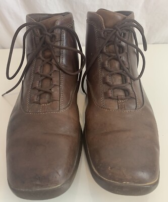 Timberland Brown Leather Chukka Moc Boots Size 8.5M Timberland Lafayette Park Brown Leather | Mercari main image 4