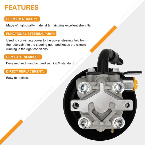 Power Steering Pump for 06-11 Kia Optima 07-11 Kia Rondo 06-10 Kia Magentis - Picture 5 of 12