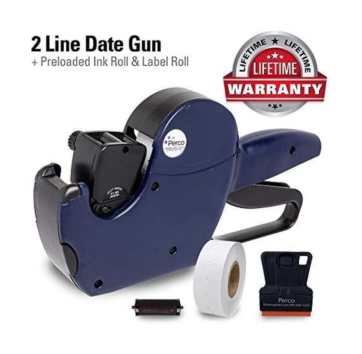SBLabeler 2-Line Pricing Gun Kit - 8-Digit Labeler, Includes Labels, Ink, Peeler, For Retail & Garage Sales - View #6