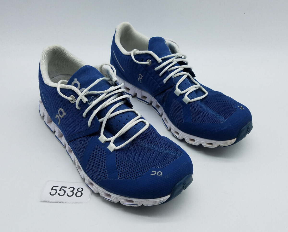On Cloud Swiss Engineering Women's Size Running Shoes Blue White