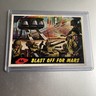 Original Mars Attacks 1962 Card #46 Blast Off For Mars Topps