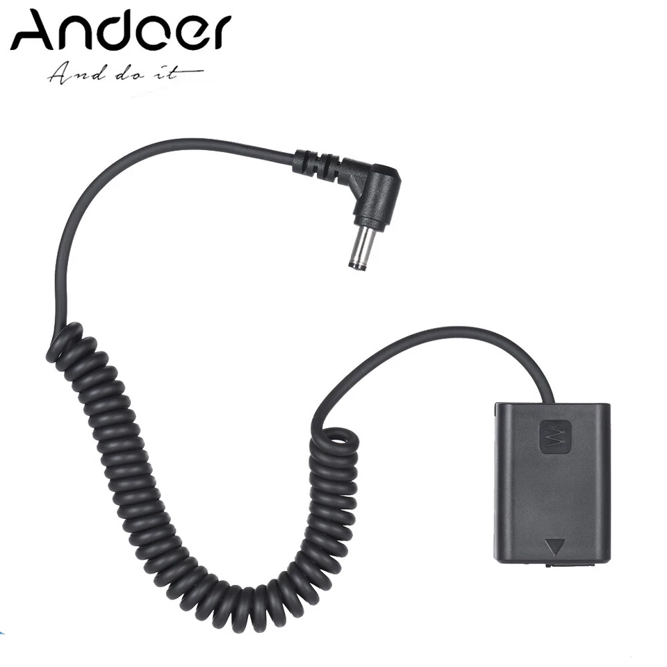 NP-FW50 Dummy Battery DC Coupler For SONY A7 A7II A7R A7S A7SII A6000 A5000 D9A1 - Image 2 of 4