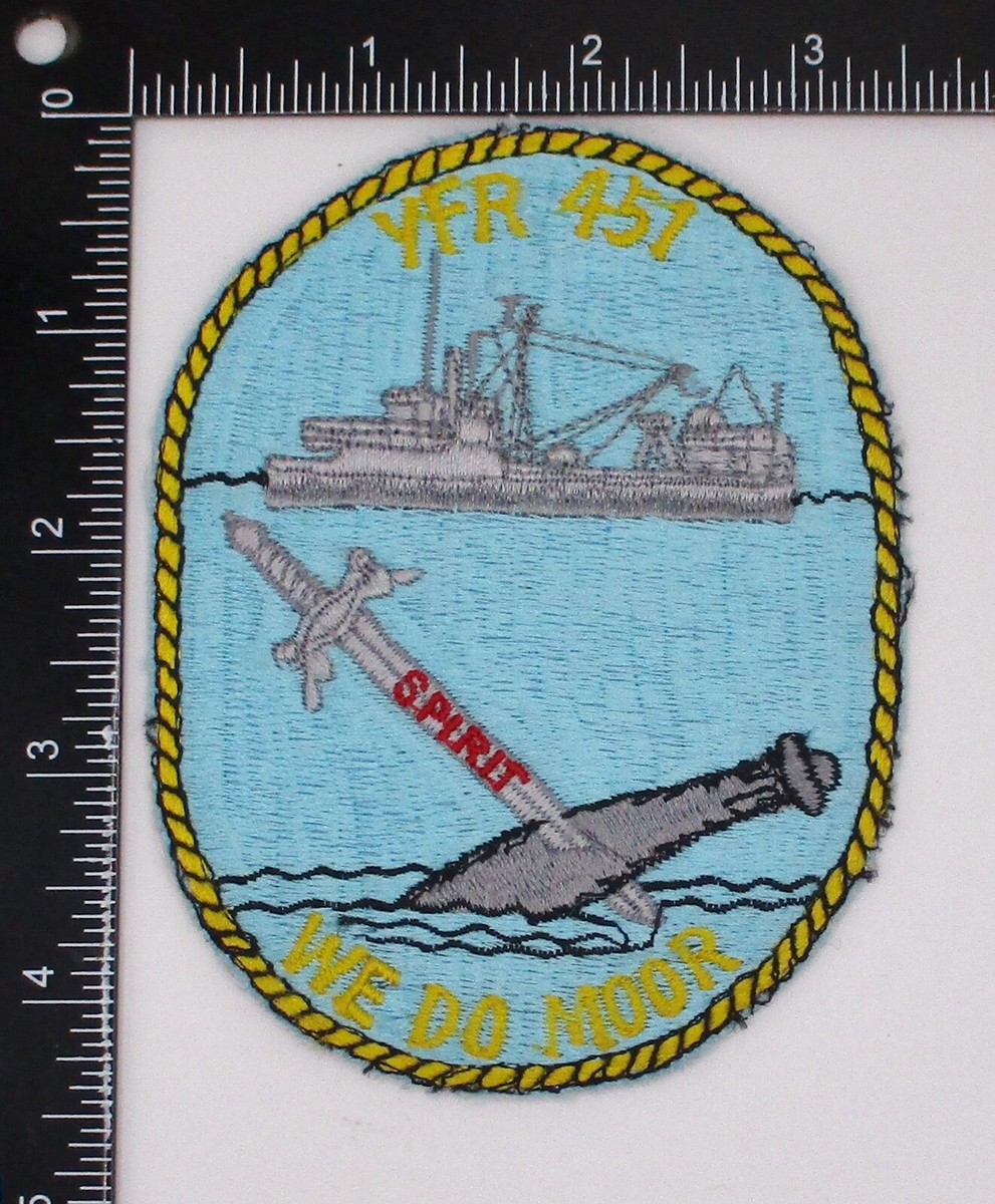 US NAVY SHIP YFR-457 PATCH Post WW2 Japanese Made for Veterans | eBay